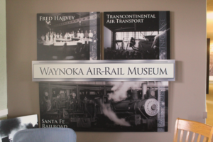 sign for waynoka air-rail museum